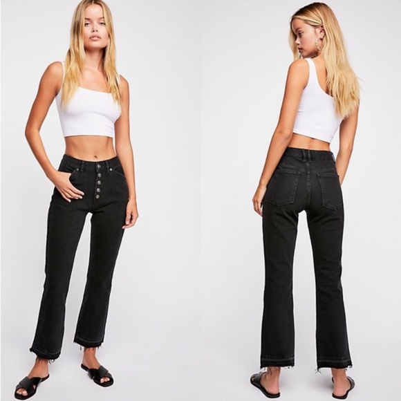 Free People Denim - We The Free | Dylan High Rise Bootcut BlackJean 30